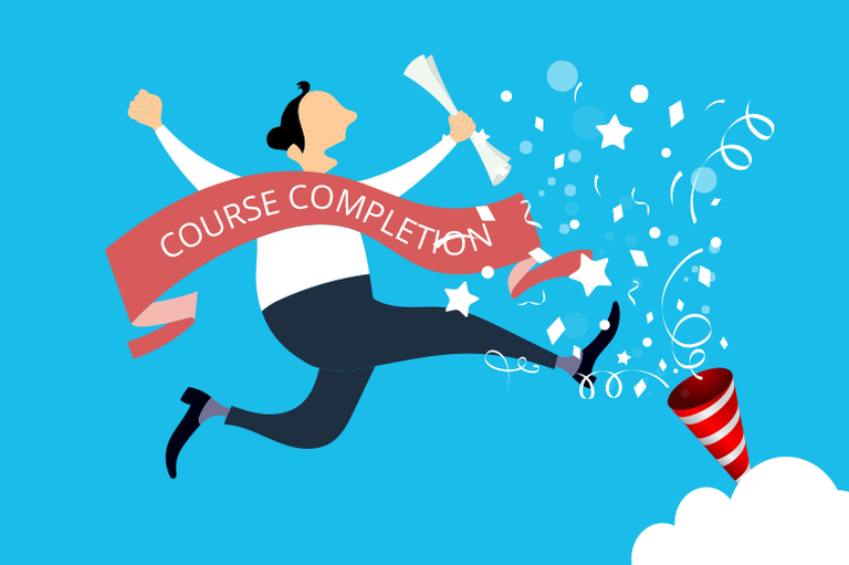 Course completion