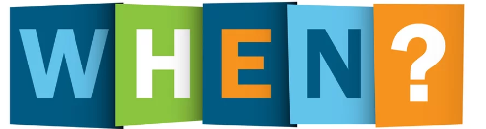 When