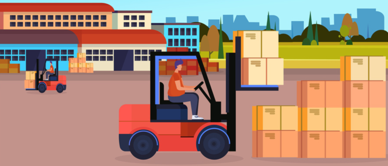 forklift operator driving test